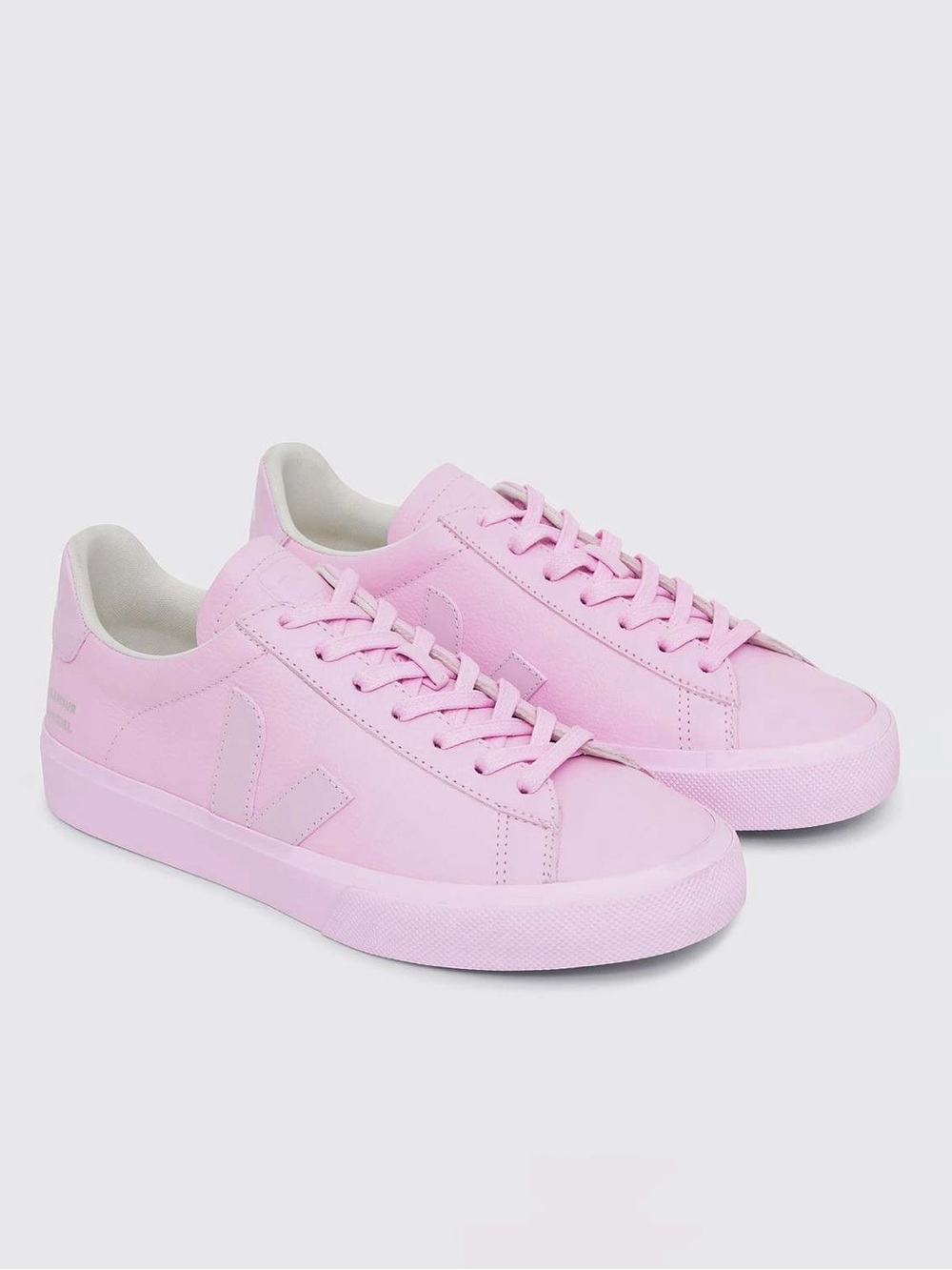 Veja x Mansur Gabriel collab Low-Top Campo Sneakers in Rosa